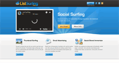 Desktop Screenshot of listsurfing.com
