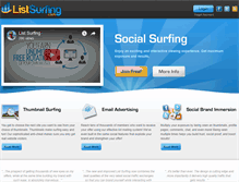 Tablet Screenshot of listsurfing.com